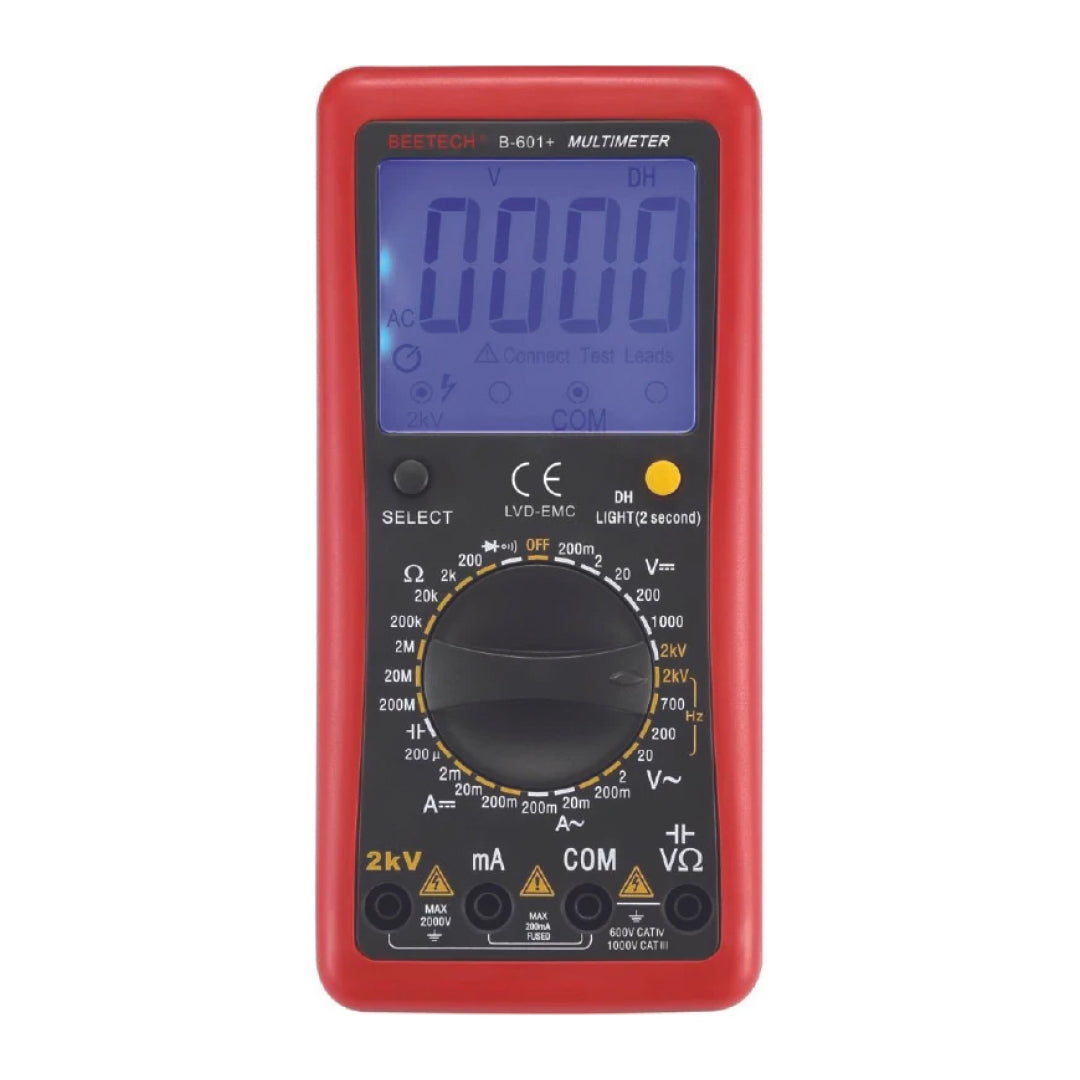BEETECH B601+ 2000V AC/DC 200mA AC/DC Digital Multimeter BEETECH B601+ 2000V AC/DC 200mA AC/DC Digital Multimeter